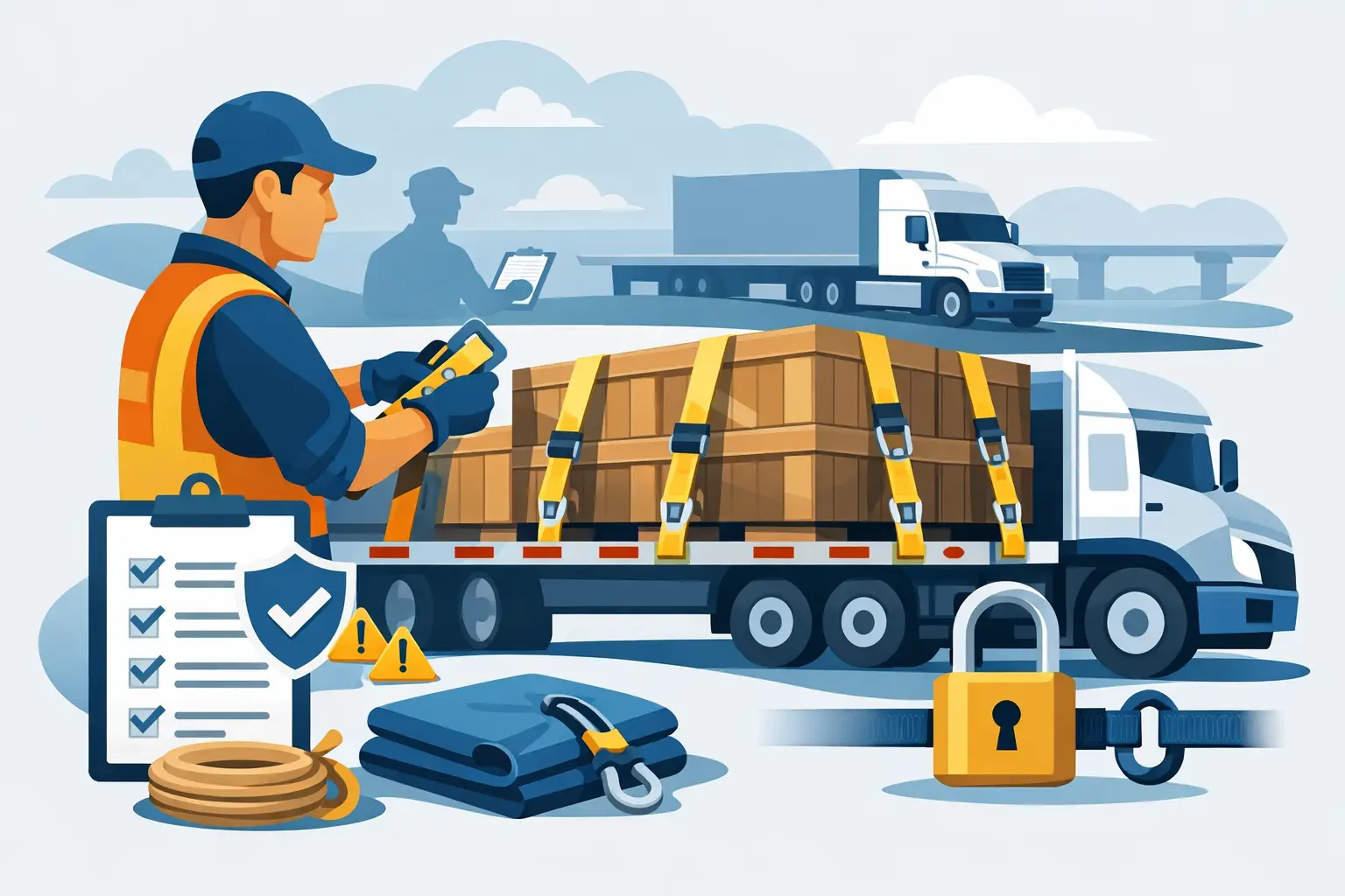 How to Secure Truck Cargo and Meet DOT Rules