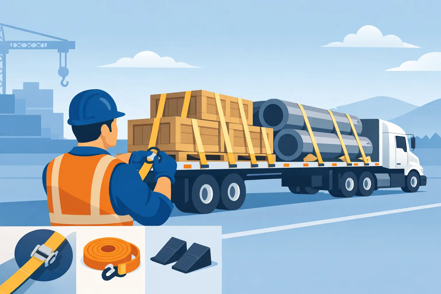 Cargo Securement for Flatbed Trailers Explained