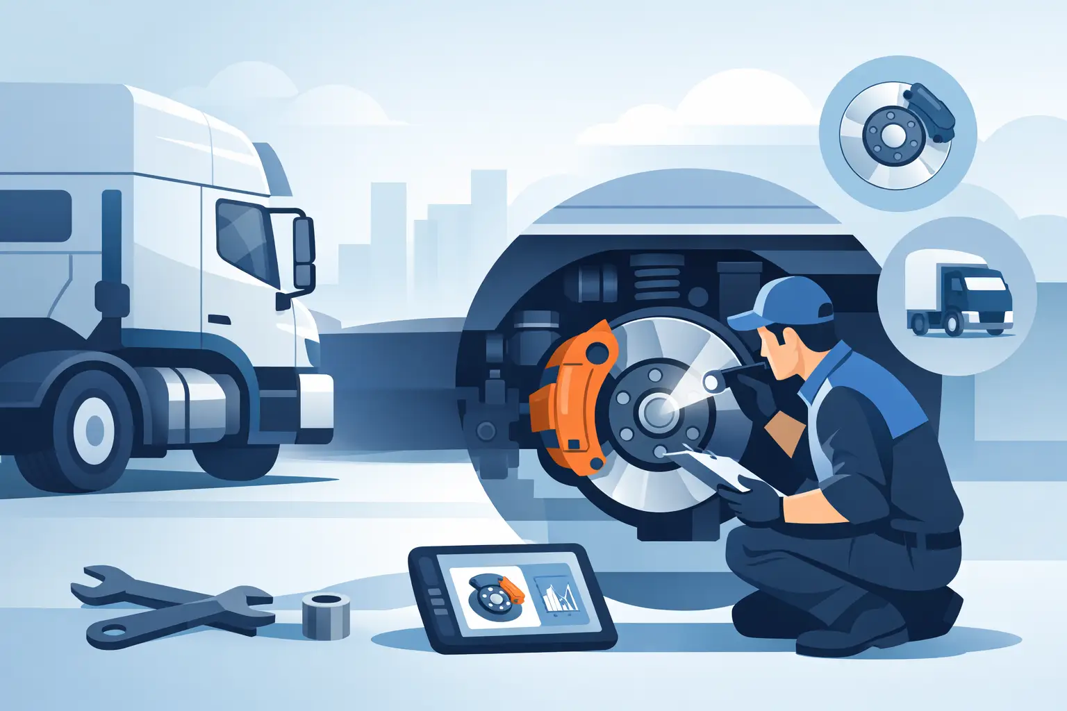 How to Inspect Brake Systems on Commercial Trucks